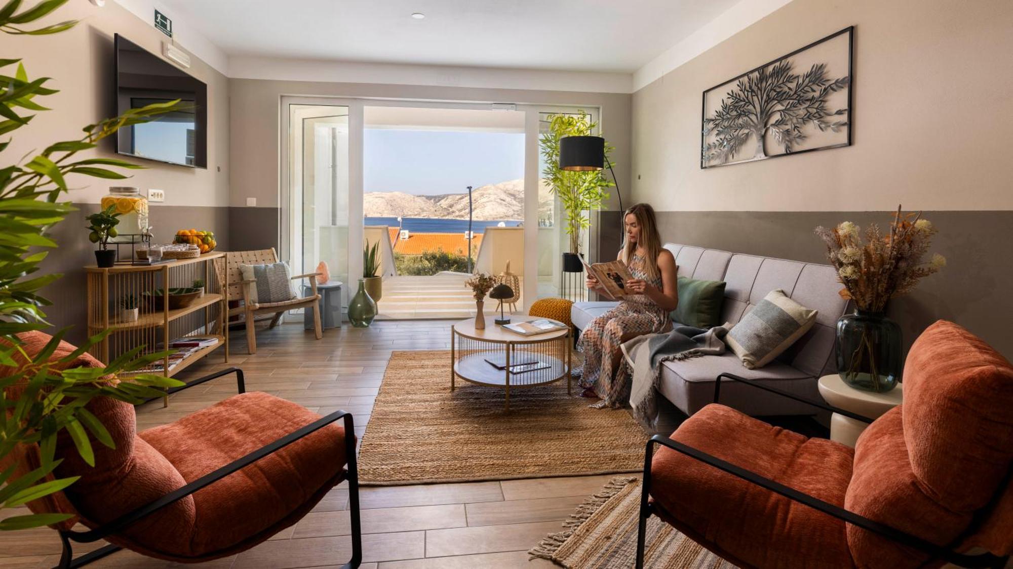 Eola Leisure Rooms Stara Baška Exteriör bild